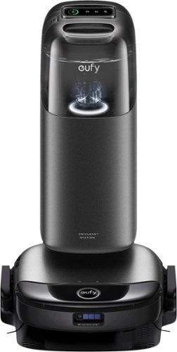 eufy - S1 Pro Omni Wi-Fi Connected Robot Vacuum & Mop with Self Washing and Self Drying Auto Empty Station - Black