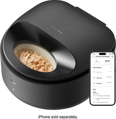 PETLIBRO - Polar App Control Cat Wet Food Feeder - Black