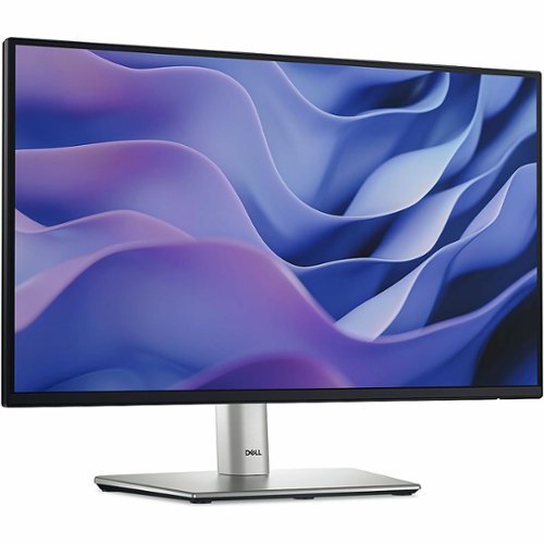 Dell - 21.5" IPS LED FHD 100Hz Monitor (VGA, USB, HDMI) - Black, Silver, Multicolor