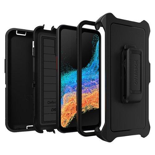 OtterBox Defender Series Pro Hard Shell for Samsung Galaxy XCover6 Pro - Black WORLDWIDE DELIVERY