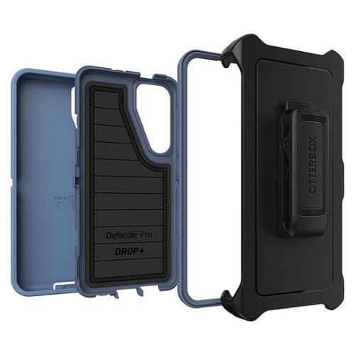 OtterBox Defender Series Pro Hard Shell for Samsung Galaxy S24+ - Baby Blue Jeans WORLDWIDE DELIVERY