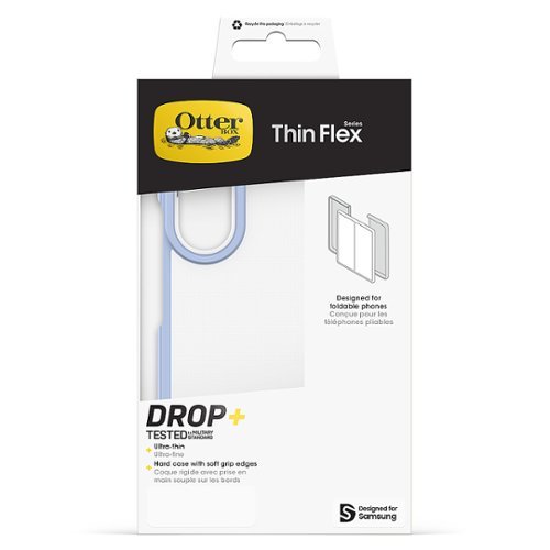 OtterBox Thin Flex Series Hard Shell for Galaxy Z Flip5 - Dream Come Blue (Blue/Clear) HOW TO BUY