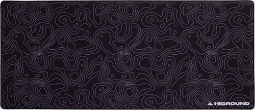 Higround - Blackice XL Mousepad - Black