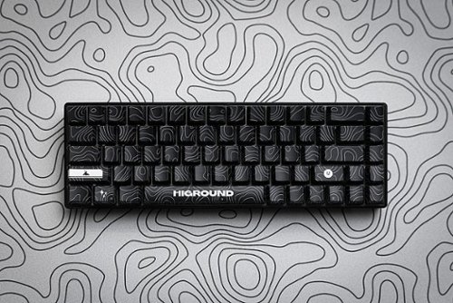 Higround Basecamp 65 65% Wired Mechanical Lubed White Flame Linear Switch Gaming Keyboard with RGB Backlighting - Black Ice HOW TO BUY