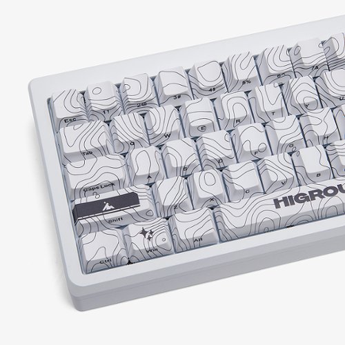 Higround Summit 2.0 65 65% Wired Mechanical Lubed Dreamland Linear Switch Gaming Keyboard with RGB - Snow Stone HOW TO BUY