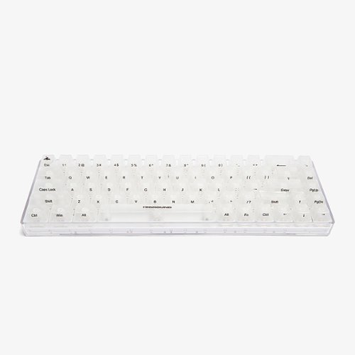 Higround Basecamp 65 65% Wired Mechanical Lubed Flame Linear Switch Gaming Keyboard with RGB lighting - Opal SHOP ONLINE