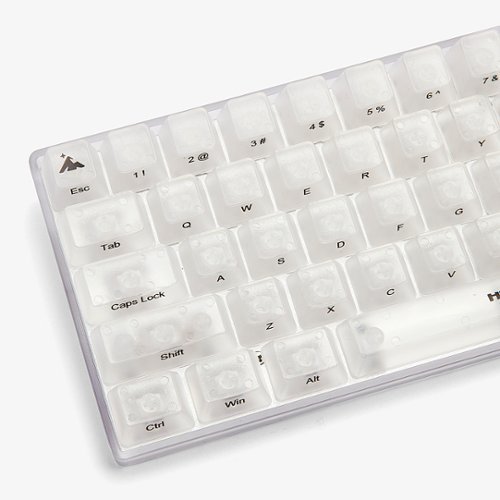 Higround Basecamp 65 65% Wired Mechanical Lubed Flame Linear Switch Gaming Keyboard with RGB lighting - Opal BUY ONLINE
