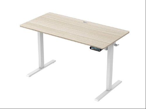 HUANUO Adjustable Standing Desk - 48″ x 24″ - Natural