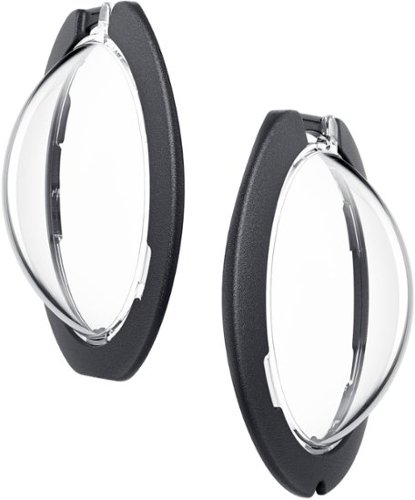 Insta360 - X3 Standard Removable Lens Guards - Blacl-Left_Standard 