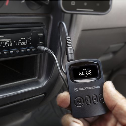 Scosche BTFREQ Mini FM Transmitter - Black WORLDWIDE DELIVERY