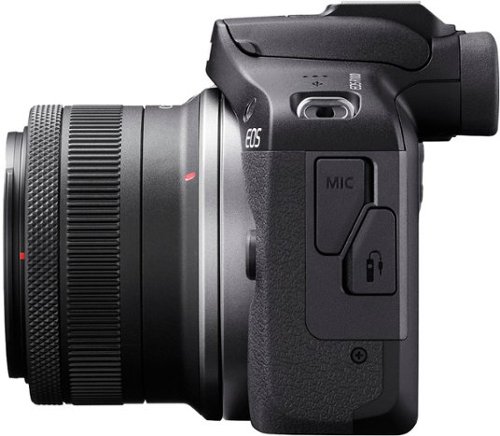 Canon EOS R100 4K Video Mirrorless Camera Special Edition 2 Lens Kit with RF-S18-45mm and RF-S55-210mm Lenses - Black GLOBAL SHIPPING