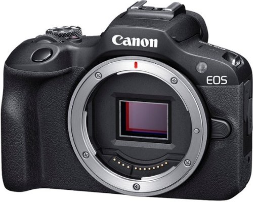 Canon EOS R100 4K Video Mirrorless Camera Special Edition 2 Lens Kit with RF-S18-45mm and RF-S55-210mm Lenses - Black SHOP ONLINE