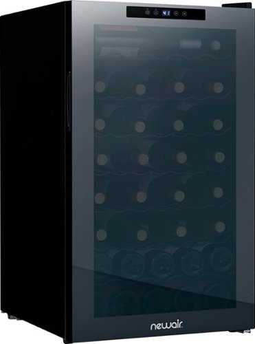 Newair Freestanding Wine Cooler - Black