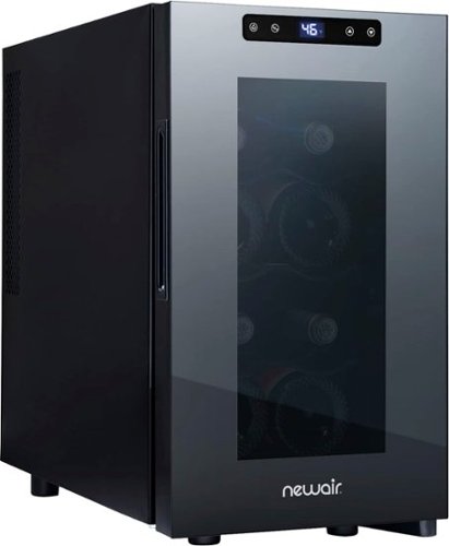 Newair Shadow-Tᵀᴹ Series Wine Cooler w/ Thermoelectric Cooling - Black