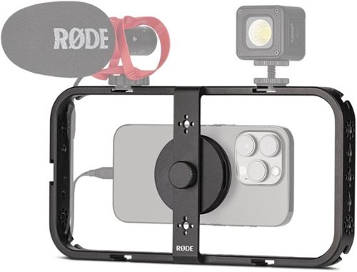 RØDE PhoneCage Magnetic Filmmaking Cage for Most Cell Phones - Black BUY ONLINE