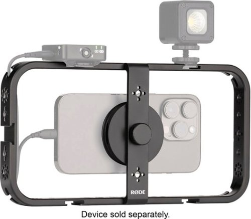 RØDE PhoneCage Magnetic Filmmaking Cage for Most Cell Phones - Black BUY IN MIDDLE EAST