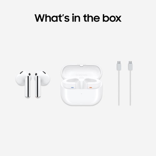 Samsung Galaxy Buds3 Wireless Earbud Headphones - White BUY IN SINGAPORE