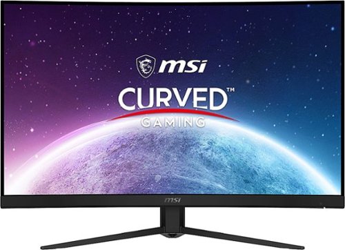 MSI - G32C4X 32" Curved 250Hz 1ms Adaptive sync Gaming Monitor with HDR(DisplayPort,HDMI) - Black