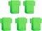 AnkerMake - 5-Pack Silicone Cover for M5C 3D Printer - Green-Front_Standard