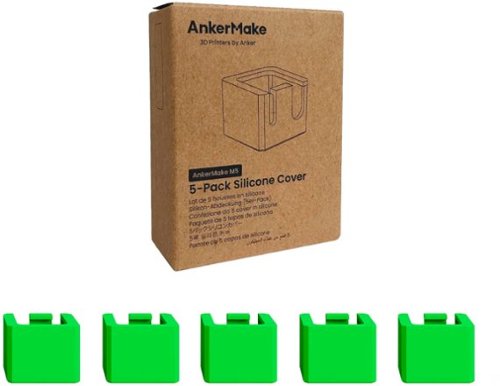 AnkerMake 5-Pack Silicone Cover for M5 3D Printer - Green WORLDWIDE DELIVERY