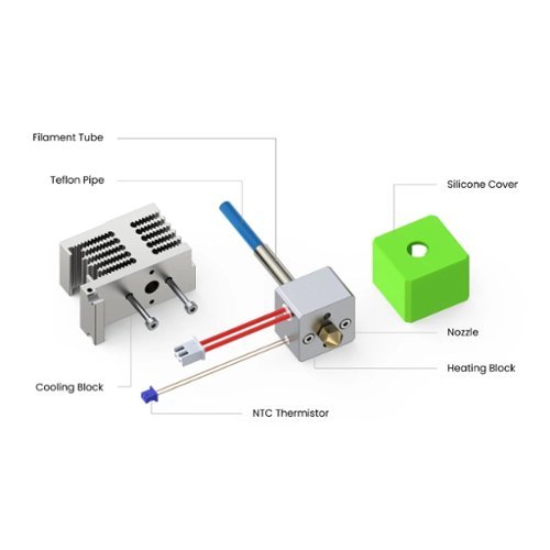AnkerMake Hotend Set for M5 3D Printer - Silver GLOBAL SHIPPING