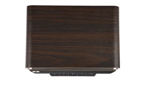 Edifier D32 Portable Bluetooth 5.3 Wireless Speaker with Apple AirPlay High Resolution Audio and 11 Hour Battery Life - Black Walnut BUY ONLINE