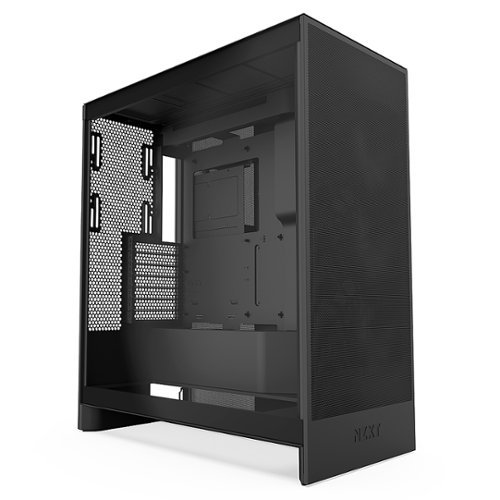 NZXT - H7 Flow Mid-Tower ATX Case - Black