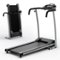 Costway - 2 HP Folding Treadmill Motorized Running Machine 12 Preset Program & LCD Display - Black-Front_Standard