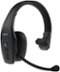 BlueParrott - B650-XT Wireless Bluetooth Mono Headset with 96% Noise-Cancelling Microphone and Active Noise Cancellation - Black-Front_Standard