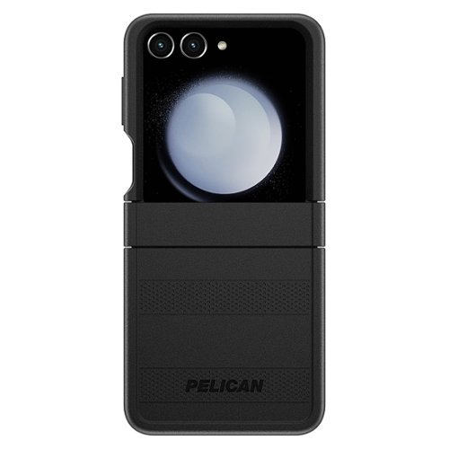 Pelican - Protector Case for Samsung Galaxy Z Flip6 - Black-Front_Standard 