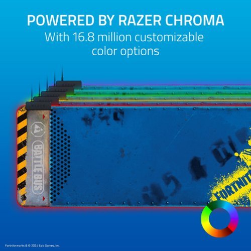 Razer  Goliathus Micro-Textured Surface Gaming Mouse Pad with Chroma RGB Lighting - Fortnite Edition WHERE TO BUY