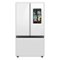 Samsung - 36 in. Wide BESPOKE 30 cu. ft. 3-Door French Door Smart Refrigerator with Family Hub - Custom Panel Ready-Angle_Standard