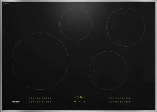 The largest text on the image reads "Miele." The cleaned-up text based on the image would be: "Induction 111 0123456789B 0 5 J 0123456789B Miele 0123456789B LP 1 D 0123456789B."