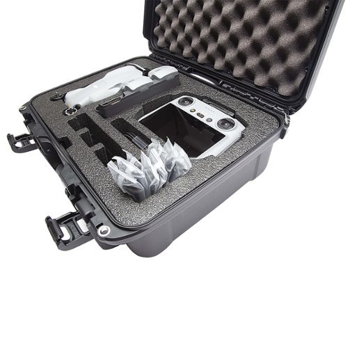 NANUK 920 Protective Hard Case with Insert for DJI Air 3 Fly More Combo - Black WORLDWIDE DELIVERY