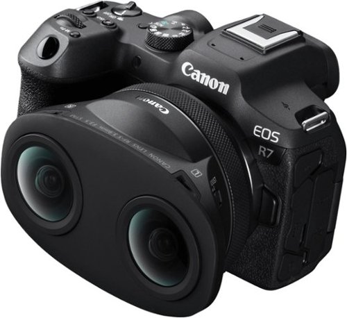 Canon RF-S3.9mm F3.5 STM Dual Fisheye Lens for Select EOS-R Series Cameras - Black SHOP ONLINE