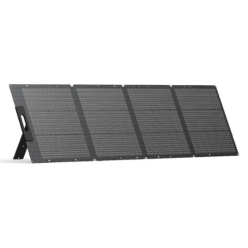 BLUETTI - Foldable 200W Solar Panel - Black
