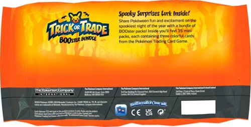 pokemon booster packs trick or trade Poktemon TGC Bundle for Ages 6 Years and Up - Includes 120 Mini POKEMON TCG BOOster Bundle Pokemon 2023 Trick or Trade