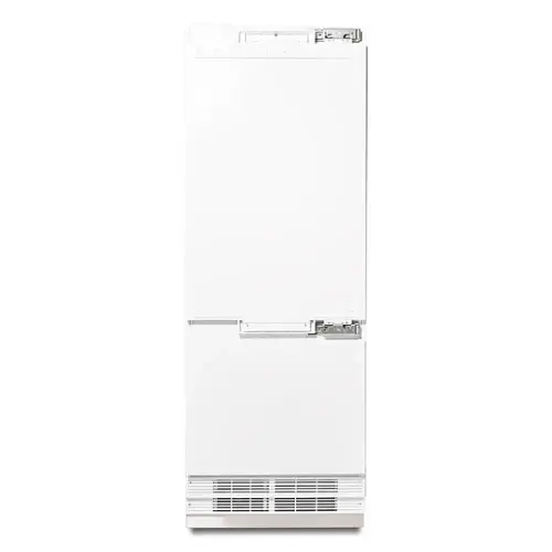 Front. Thor Kitchen - 16.1-Cu. Ft. Built-In Panel Ready Bottom Freezer Refrigerator - White.