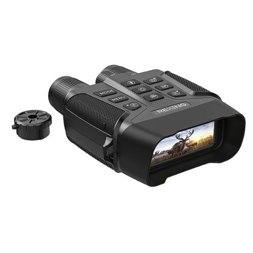 Rexing B1 5x25 Binoculars w/ Compass and Flashlight - Black BUY IN SINGAPORE