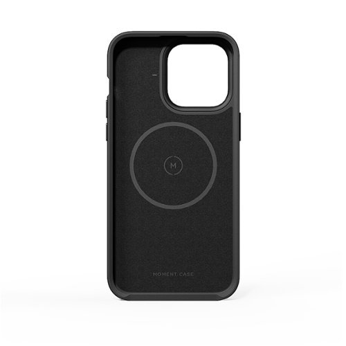 Moment Magsafe Compatible Case for iPhone 15 Pro Max w/ Drop-In Lens Mount - Black GLOBAL SHIPPING