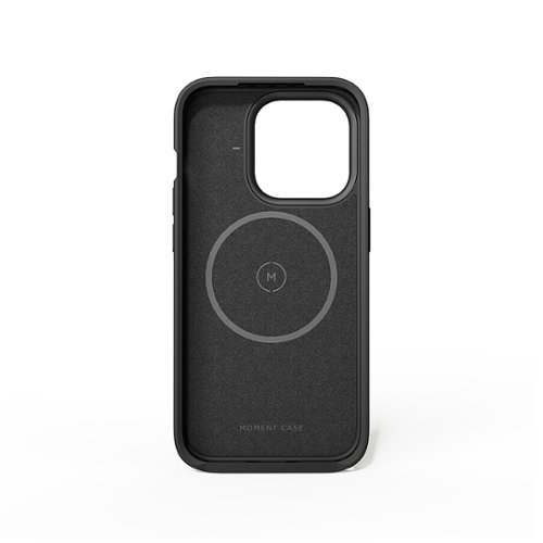 Moment Magsafe Compatible Case for iPhone 15 Pro w/ Drop-In Lens Mount - Black GLOBAL SHIPPING