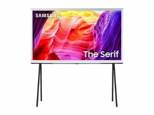 Samsung - 55” Class LS01D Series The Serif QLED 4K Smart TV (2024)-Front_Standard 