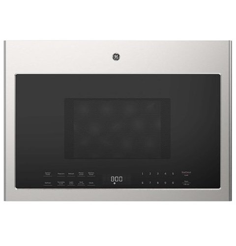 GE - 1.4 Cu. Ft. Over-the-Range Microwave with Sensor Cooking and LED Interior and Surface Lighting - Stainless Steel