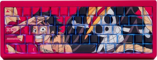 Higround - Summit 2.0 65 Luffy 65% Wired Mechanical Lubed TTC Neptune Linear Switch Gaming Keyboard with RGB - Red