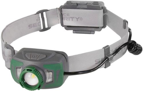 Police Security Ryder Twin Power 800 Lumen Headlamp - White