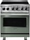 Viking - 5 Series 4.7 Cu. Ft. Freestanding Electric Induction Range - Eucalyptus-Front_Standard