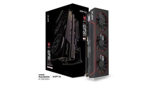 XFX Mercury AMD Radeon RX 7900 XTX Magnetic Air 24GB GDDR6 PCI Express 4.0 Gaming Graphics Card - Black/Red BUY IN AUSTRALIA