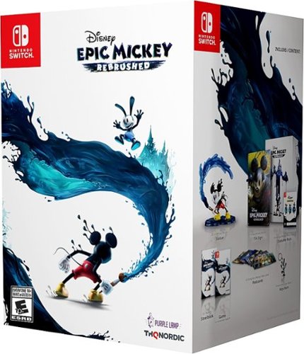 THQ Nordic Disney Epic Mickey: Rebrushed Collector's Edition - Nintendo Switch INTERNATIONAL SHIPPING