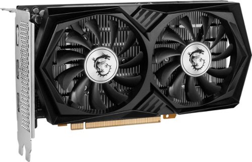 MSI NVIDIA RTX 3050 GAMING X 6G - 6GB GDDR6 - PCI EXPRESS 4.0 - GRAPHICS CARD - BLACK WORLDWIDE DELIVERY