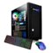 iBUYPOWER - Element CL Gaming Desktop-Intel Core i7 14700KF, NVIDIA GeForce RTX 4070 12GB, 32GB DDR5 RGB RAM, 2TB NVMe SSD - Black-Front_Standard